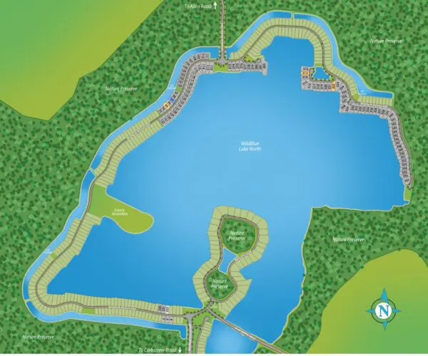 WildBlue Site Map Estero Fort Myers Florida