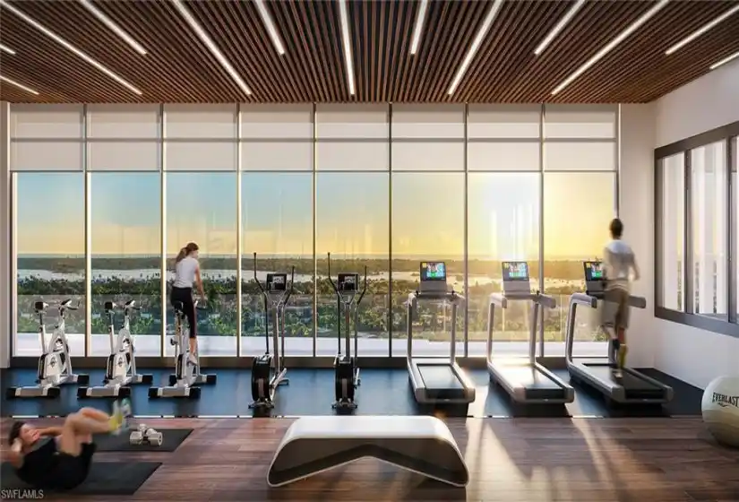 Roof Top Fitness Center