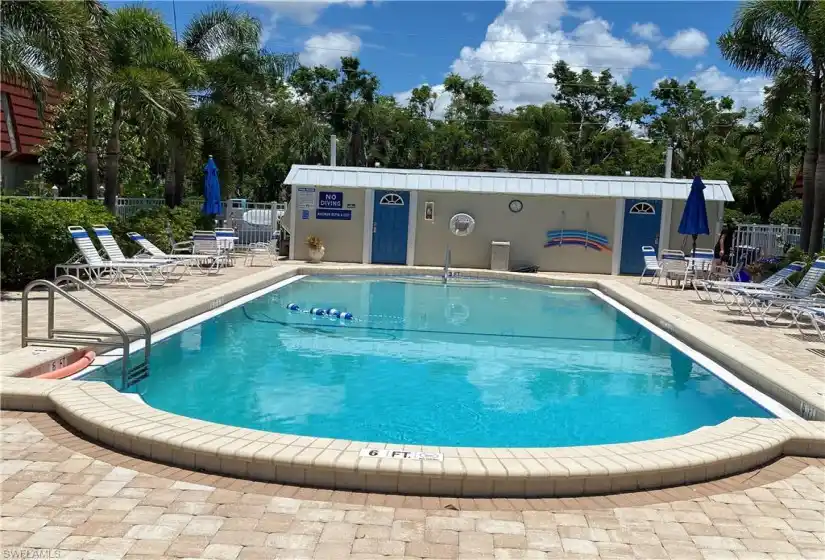 community pool & cabana