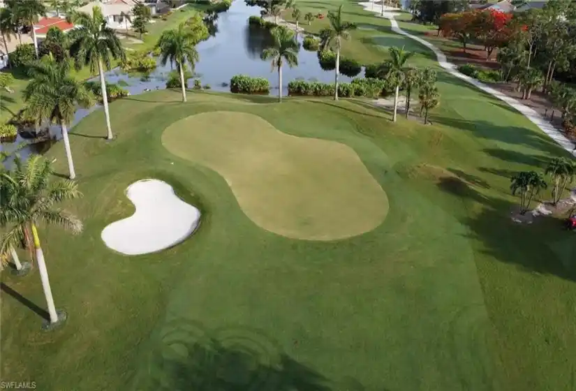 Beautiful View of Royal Palm Golf Community Course