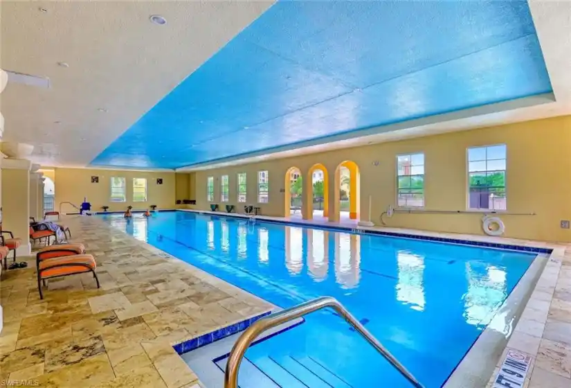 Lovely indoor lap pool!