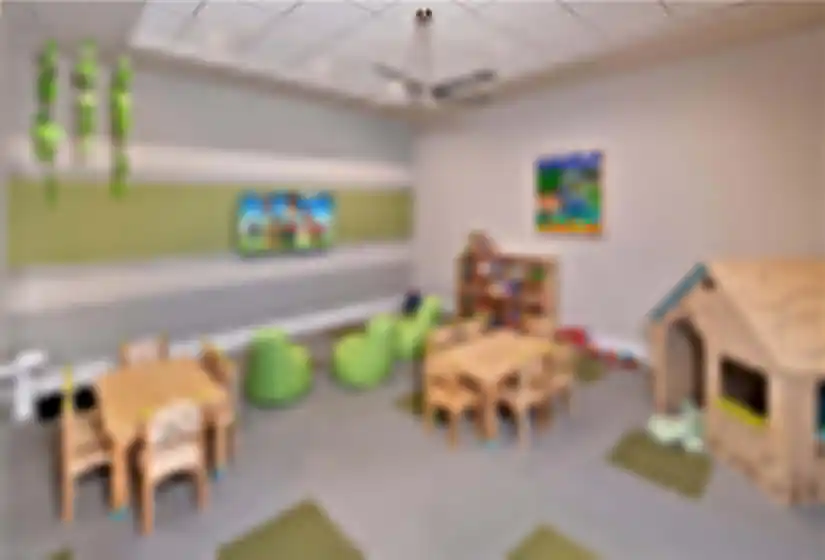 Children's playroom at the clubhouse.