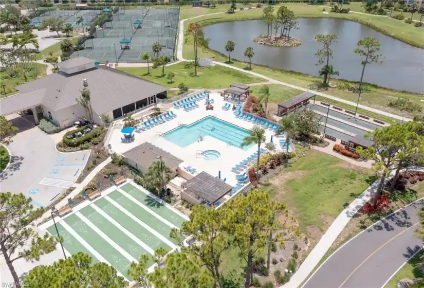 Shuffleboard, Lap Pool, Bocce and Golf Course