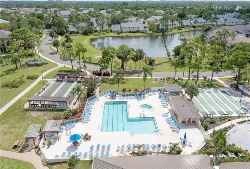 Bocce, Lap Pool and Spa, Shuffleboard and Golf Course