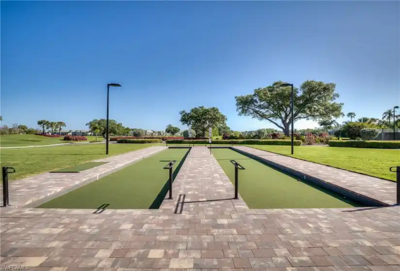 Bocce courts