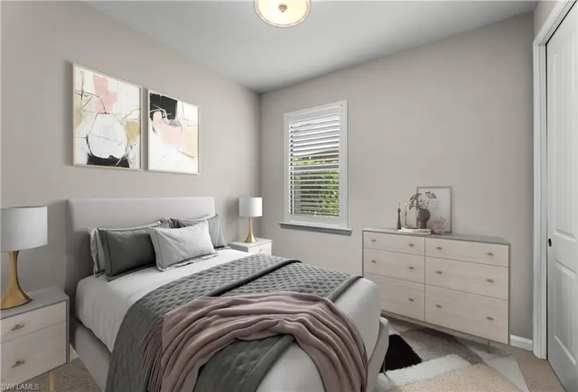 Guest Bedroom ***VIRTUALLY STAGED***