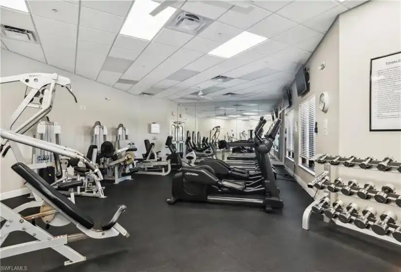 Club Fitness Room