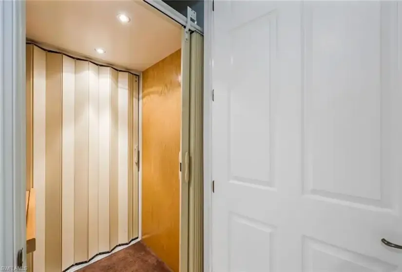 PRIVATE ELEVATOR FROM THE GARAGE!